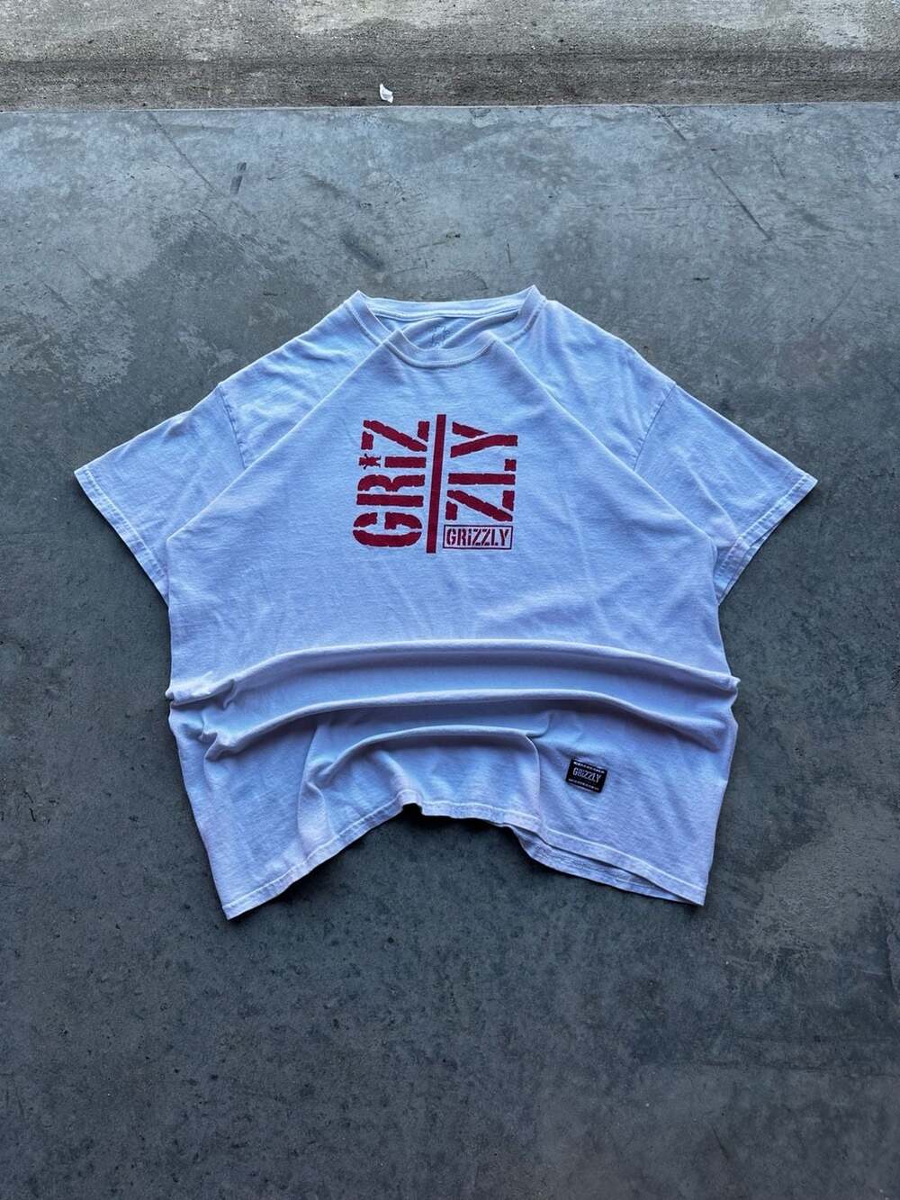 Grizzly Griptape T-Shirt White
